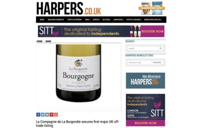 La Compagnie de Burgondie secures first major UK off-trade listing – Harpers.co.uk